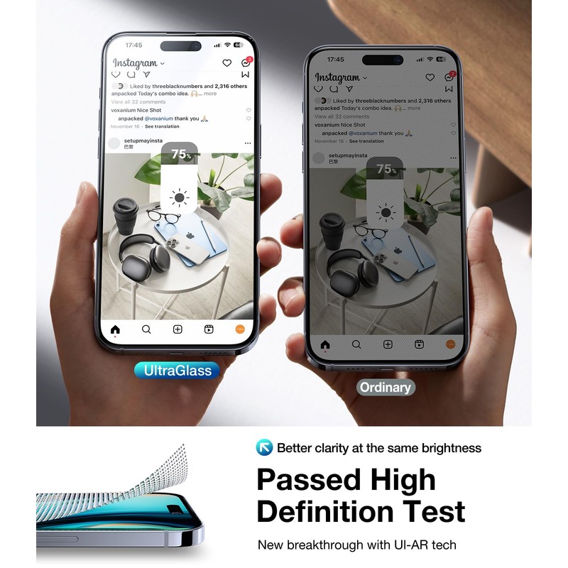 UltraGlass Ultra 9H+ Glass for iPhone 14 Pro Max Privacy