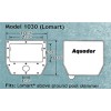 Aquador 1030 Face Plate & cover for Lomart skimmers. Winter