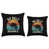 Big Balls Wheelbarrow Company Company Throw Pillow