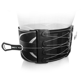 Braceapedia BakTec Universal LSO Lower Back Brace, For Lower Back Pain, Lumbar Support Belt for Men & Women, Posture Support & Back Corrector for Home or Work, Injury & Surgery Recovery, Sizes SM-XL