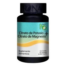 Citrato De Potasio + Citrato De Magnesio 90 Tab Pronacen