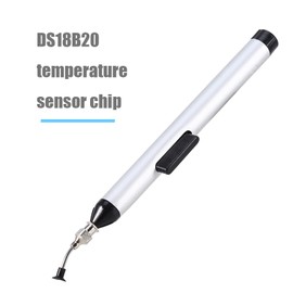 Risegun Vacuum Sucking Pen, Fine Solder Desoldering Pump Sucker, IC SMD Vacuum Suction Pen Remover Tool, for Precision Component Industrial Use Personal Use