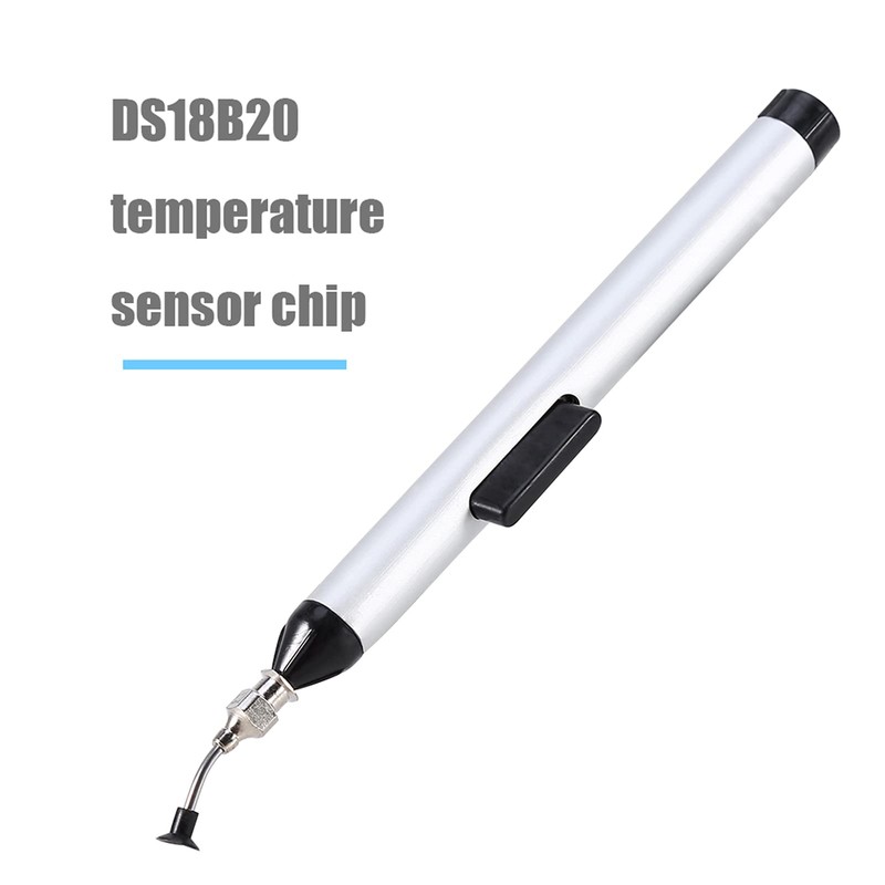 Risegun Vacuum Sucking Pen, Fine Solder Desoldering Pump Sucker, IC