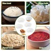 Wbgraceful 4Pcs Bowl Covers, Bread Proofing Cover with 3-4 Inch
