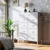 AODK Dresser with Charging Station, 52 Inches Tall Dresser for