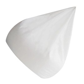 HOMSFOU Inner Cover of the Bean Bag Bean Bag Cover Without Filling No Filling for the Bean Bag Handkerchiefs Replacement Cover for Bean Bag Insert Bean Bag Cover Foam Particles White Fabric Sofa