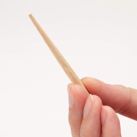 KAKURI Wooden Nails for Woodworking 13/64 inch (5mm), Tapered Wooden Dowel Rods for Crafts and Small Furniture, Natural Japanese Beechwood, Bulk 180 Pcs, Made in Japan