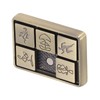 Metal Sliding Toy Special Patterns ​Relieve Stress Anxiety Fingertip Push
