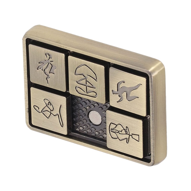 Metal Sliding Toy Special Patterns ​Relieve Stress Anxiety Fingertip Push