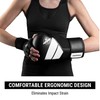 Hayabusa S4 Boxing Gloves for Men and Women - Black/White,