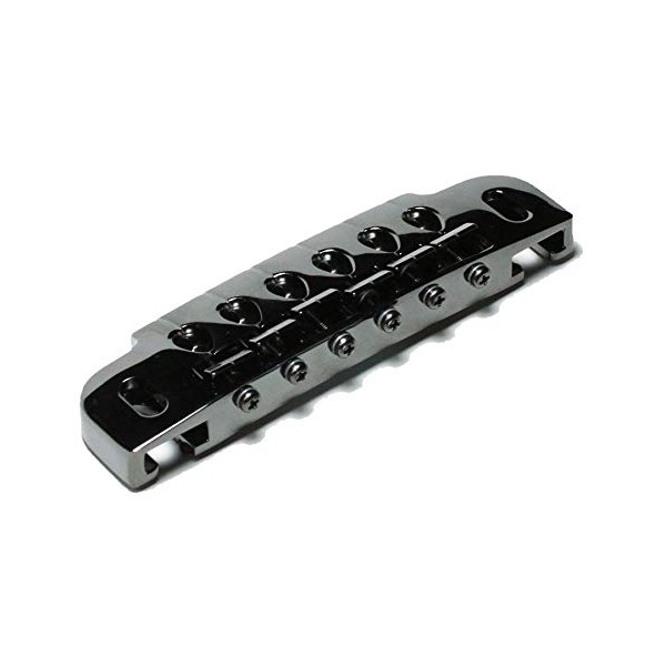 Gotoh 510UB Wraparound Guitar Bridge with Studs, Cosmo Black