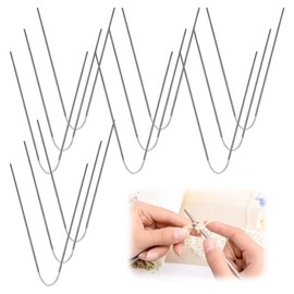 Set of 12 Circular Knitting Needles, Circular Knitting Needle Set, Interchangeable, Knitting Needle Set, Knitting Needles for Socks, Knitting Needles, Knitting Needle Set, Curved Sewing Needle