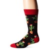 Socksmith Christmas Cactus Black One Size