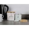 Purely Home Wild Rabbits Decaf Tea Canister - Pink Metal