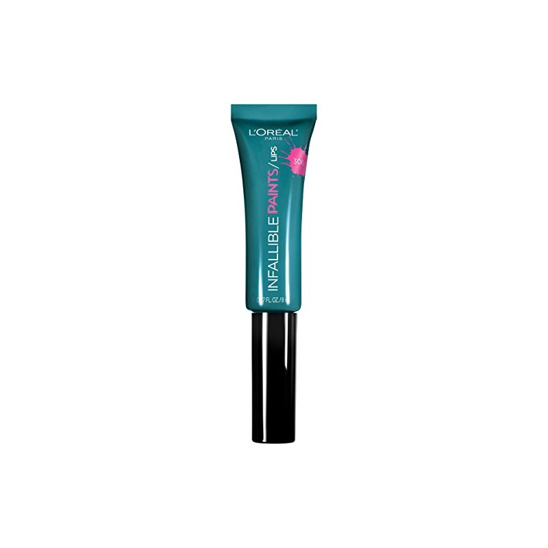 L'Oréal Paris Infallible PAINTS/LIPS, Domineering Teal, 0.27 fl. oz.