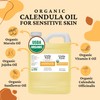 Organic Calendula Oil For Sensitive Skin -Bulk 32 Fl Oz-
