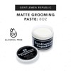 Gentlemen Republic 4oz Matte Paste for Men - Water-Based Men's