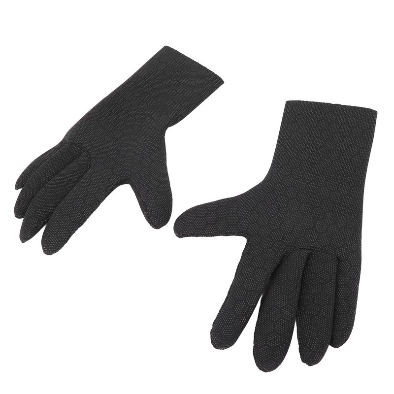 1 Pair Diving Gloves Warm Cold Proof Prevent Slip 3mm
