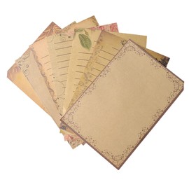 TEHAUX Retro Vintage Letter Writing Paper Set Stationery Paper Letter Sets Random Style