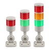 Luban Stack Lights, Industrial Signal Tower with Rotatable Base, Steady/Flashing