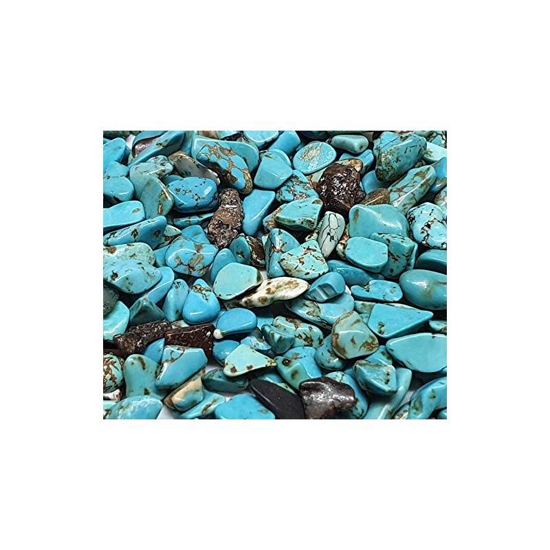 Perlin - Pack of 1000 Turquoise Gemstone Beads 4 mm