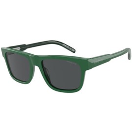 ARNETTE Men's AN4279 Post Malone Collection Sunglasses, Green/Dark Grey, 55 mm