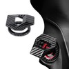 Middrivr Engine Start/Stop Button Cover, Carbon Fiber Zinc Alloy Car