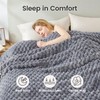 Sherpa Fleece Weighted Blanket for Adults, Queen 60"x80" 15lbs