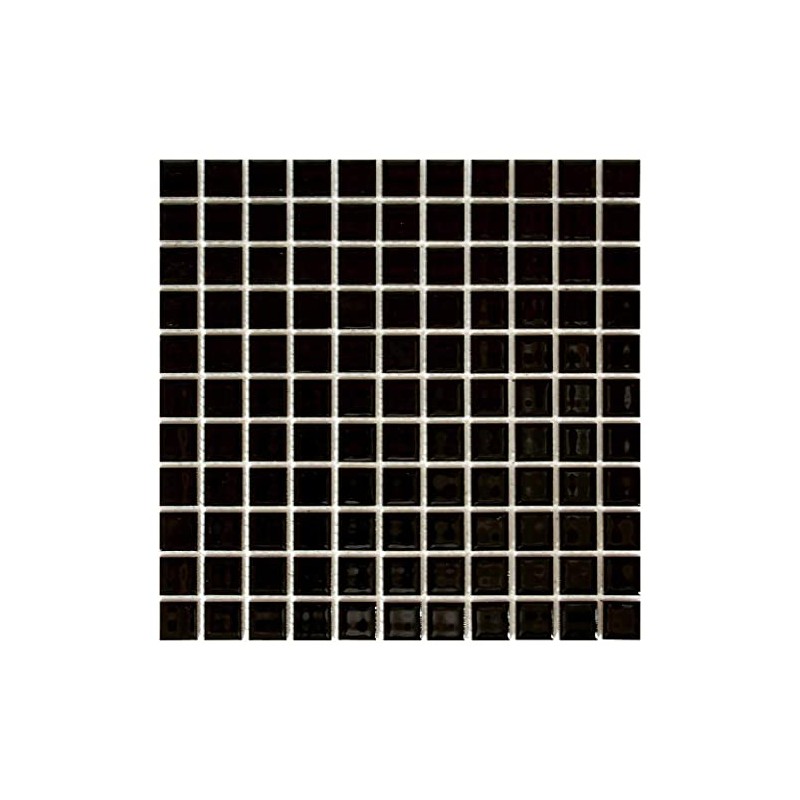 NET-25k-10 1.0 inch (25 mm) Square Mosaic Tile [Regular Color]