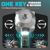 DIYtoolifz Cordless Impact Wrench 1/2 inch for Makita 18v Battery,
