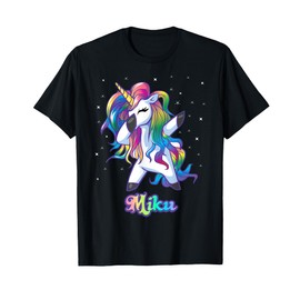 MIKU Unicorn Gifts For Girls Birthday Gifts For Women T-Shirt