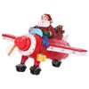 Santa Claus LED Light Plane Creative Display Christmas Gift
