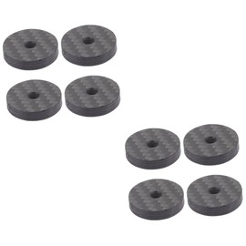 Gatuida 2sets Speaker Pads Speaker Spikes Mats Soundproofing Pad 4pcs*2