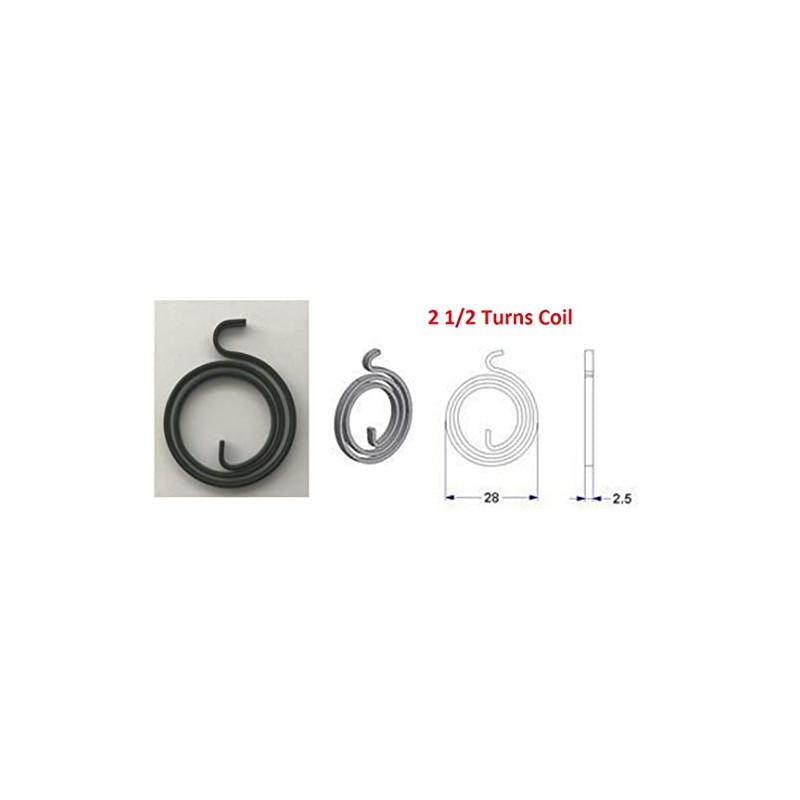 Spring Replacement for Door Handles Internal Coil Repair Circlip Lever