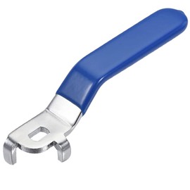 Caihongtang 8 Pcs Ball Valve Handle for Ball Valve Valve Handle Quarter Turn Spigot Handle,Hole Size 5 x 8 mm for Outdoor Faucet Replacement Repair(Red and Blue)