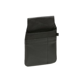Waiter bag case LEAS, Genuine Leather, black - ''LEAS Special Edition''