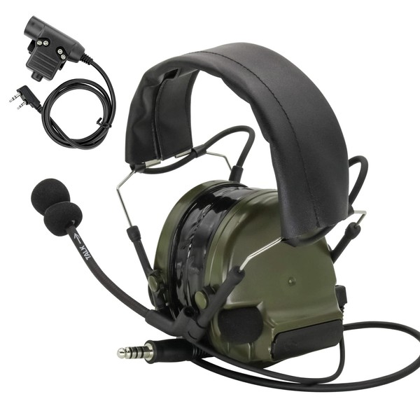 HEARFALCOM Comta III (Comta ii Headset Upgrade Version) Tactical Airsoft