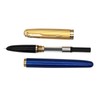 Gullor Fountain Pen with Ink Convertor, Golden Screw-on Cap, Fine