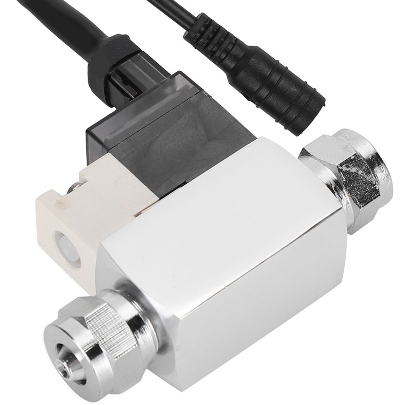Mini External CO2 Solenoid Valve Low Temperature Fish Tank Accessory