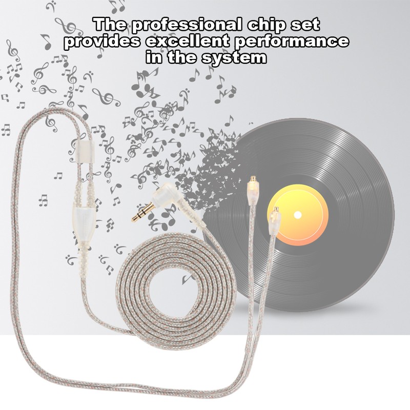 Braided Headphone Wire Fit for se215 se425 se535 se846 ue900(Transparent
