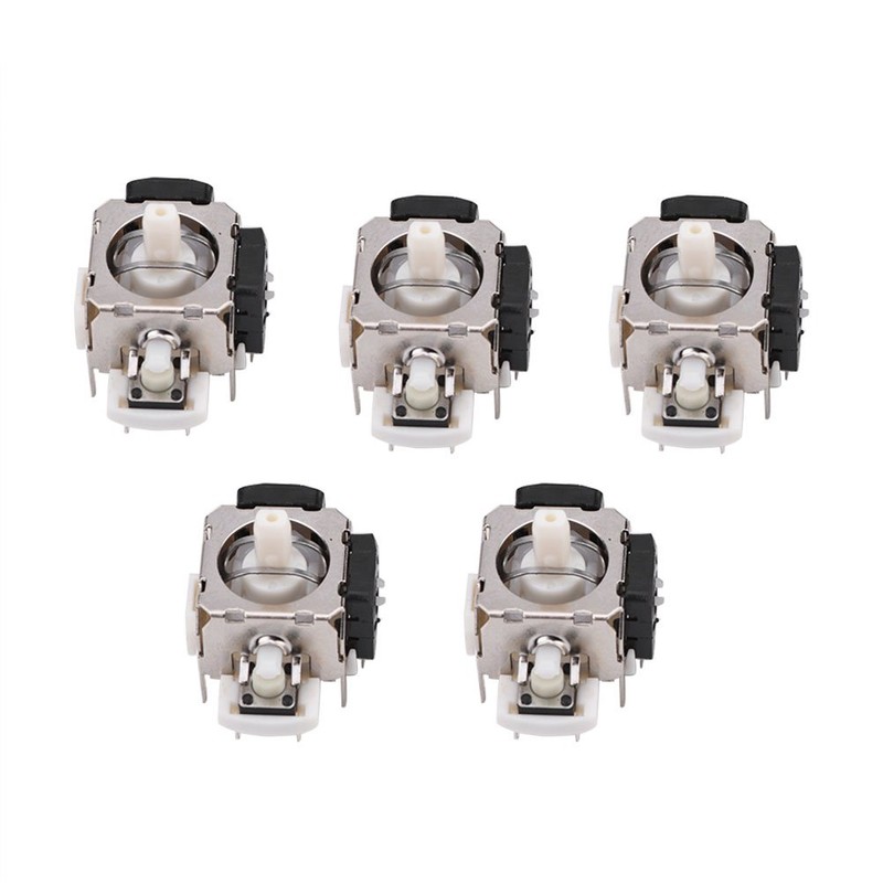 FOSA 5 Pcs 360 Analog Stick 3D Joystick/Thumbstick Sensor Rocker