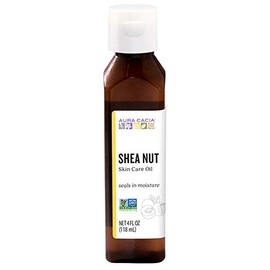Aura Cacia Nourishing Shea Nut Oil | Multi-Purpose Nourishment Oil | 4 fl oz.