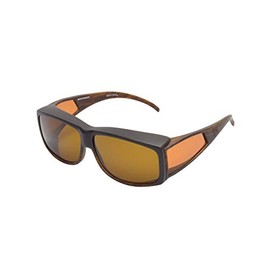 ESCHENBACH 1663-885 Wellness Protection Oversunglass Type, Small, Lens Color: Brown