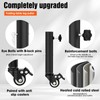 Table Leg Extender with Casters Adjustable 6.3"-7.9" Height 8 Pack