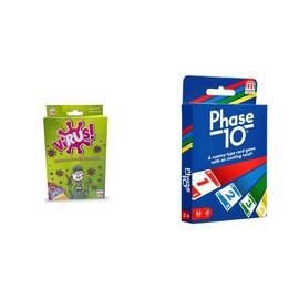 Fotorama Virus Juego de Mesa Phase Ten Juego de Cartas para Jugar con Familia y Amigos para niños de 7 años en adelante                               