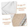 Hohopeti 2pcs Heat Resistant Work Gloves Fireproof Insulated Mitts for
