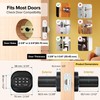 ThorBolt Fingerprint Door Lock with Keypad Door Knob, HomeKit Lock