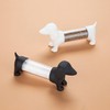 Balvi - T.pick holder salt&pepper shaker Teckel gray