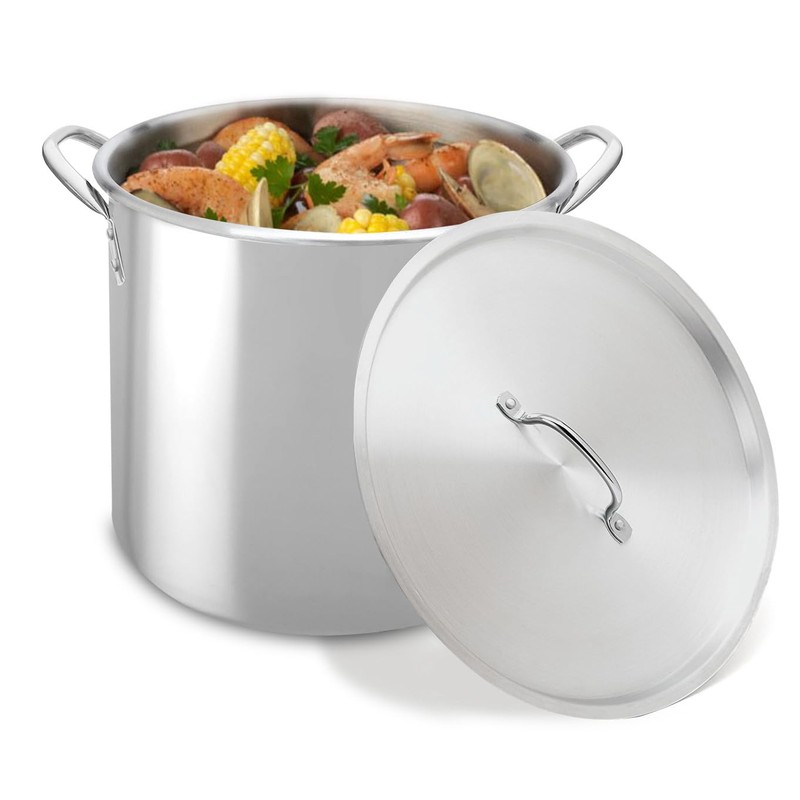 Benecasa Stainless Steel Stock Pot, Small