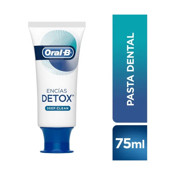 Pasta Dental Oral-B Detox Deep Clean 75ml